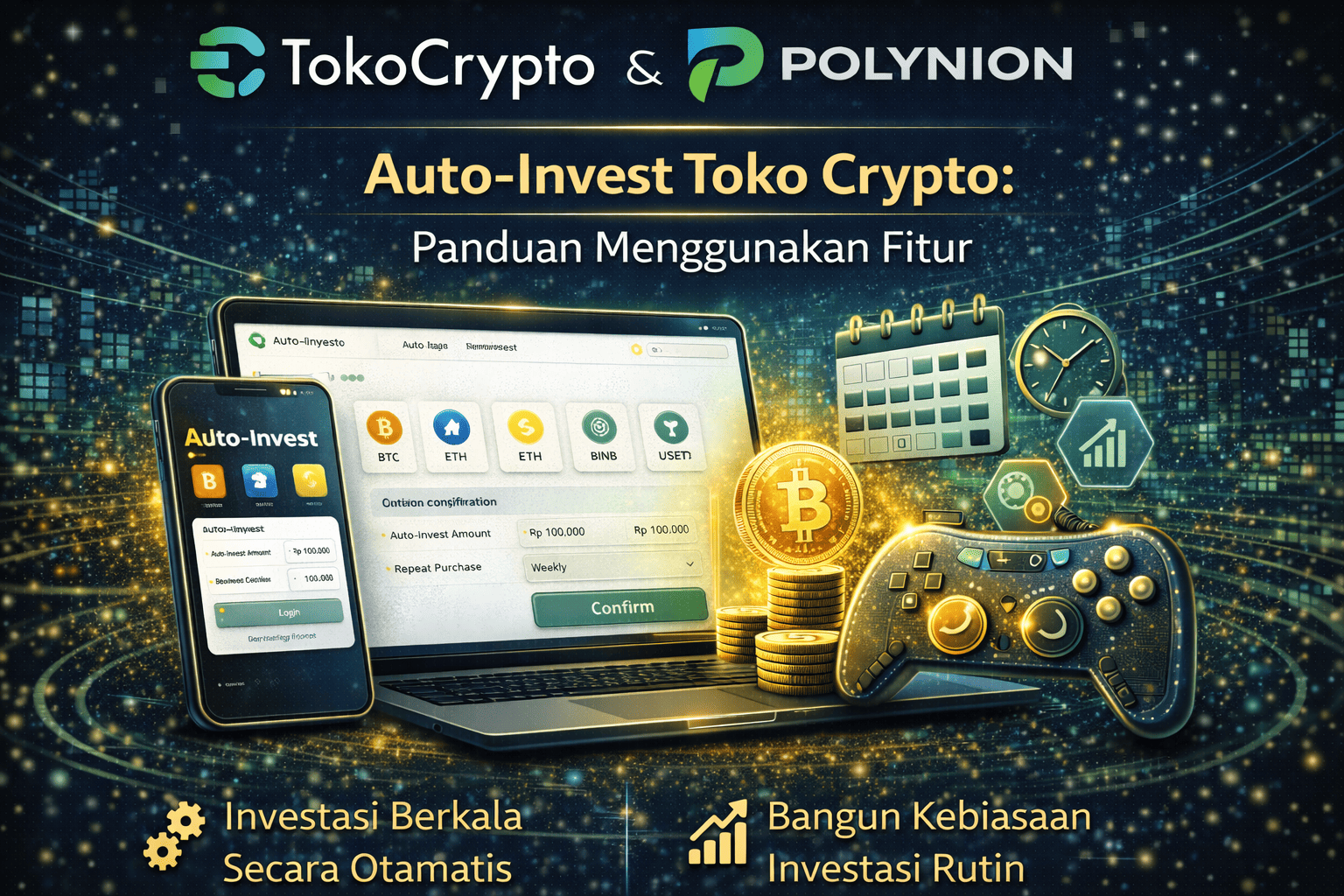 Auto-Invest Toko Crypto: Panduan Menggunakan Fitur
